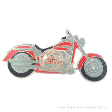 Motorcycle Shape Refrigerator Magnets / Sticke With Zinc Alloy Die-casting, Hard Enamel